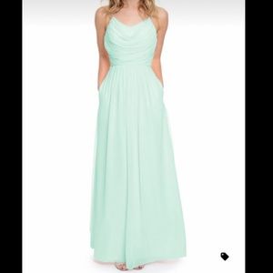 Mint, summer, bridesmaid dress
